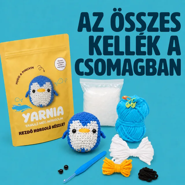 Az összes kellék a csomagban